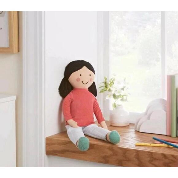 Pillowfort Decorative Kids' Pillow Pal Pink Girl Plush - Picture 4 of 5